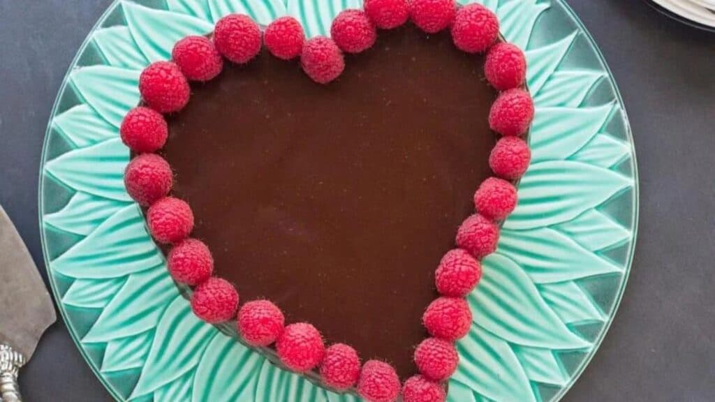 Raspberry Chocolate Truffle Cake.