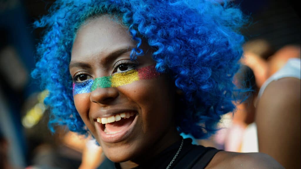 Black queer woman in Brazil. 