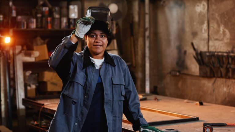 ‘Women in welding’: This Indiana high school teacher is on a mission to inspire girls to take her shop class