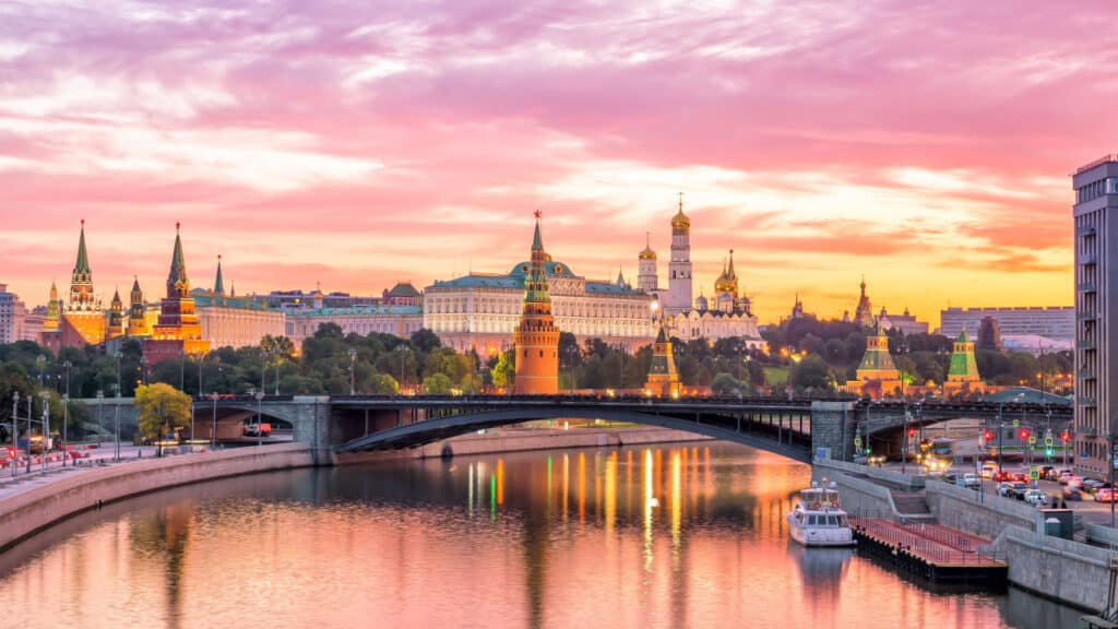 Russian city. Kremlin.