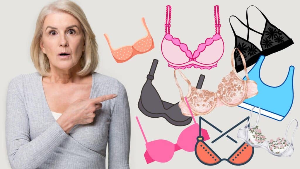 woman shocked at bra cost.