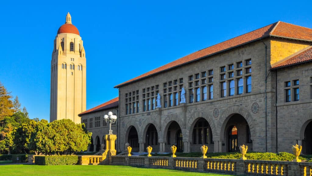 Stanford University campus. 