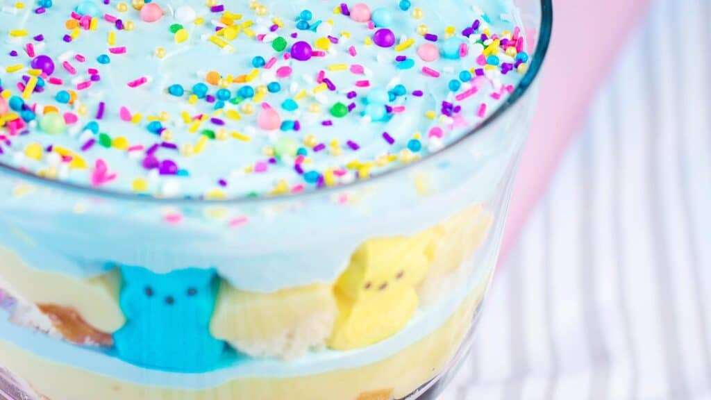 Easter trifle.