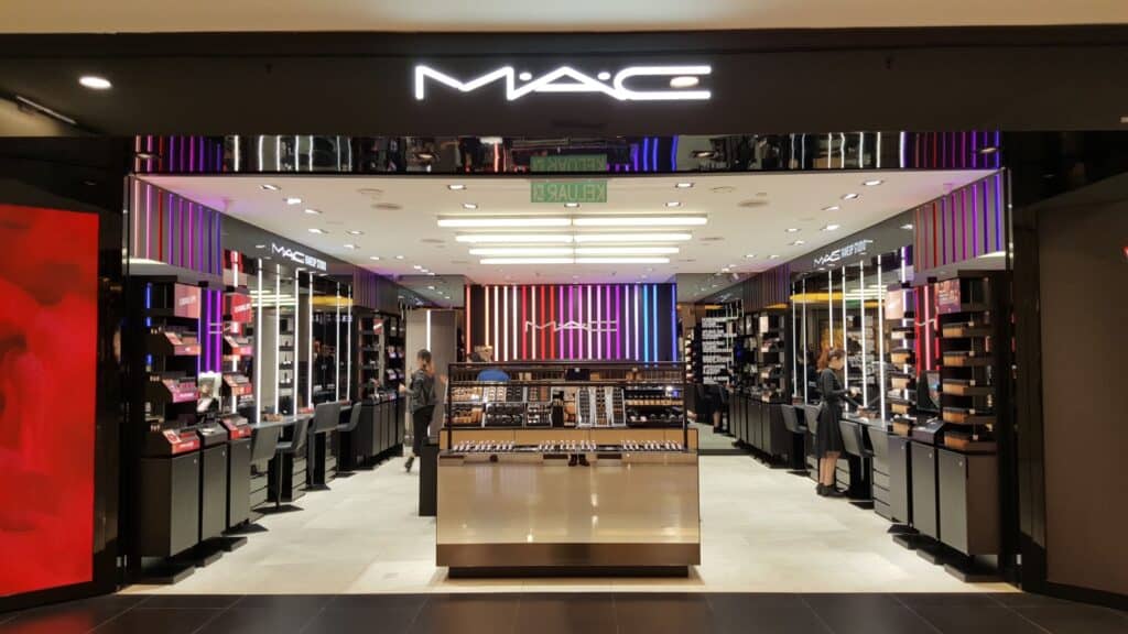MAC store. 