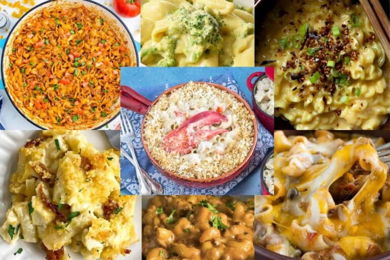 Mac n cheese graphic.