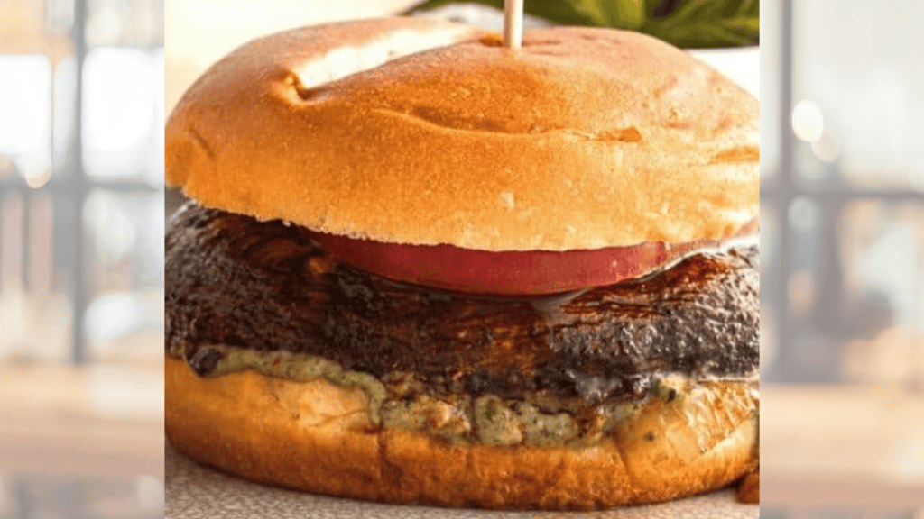 portobello mushroom burger..
