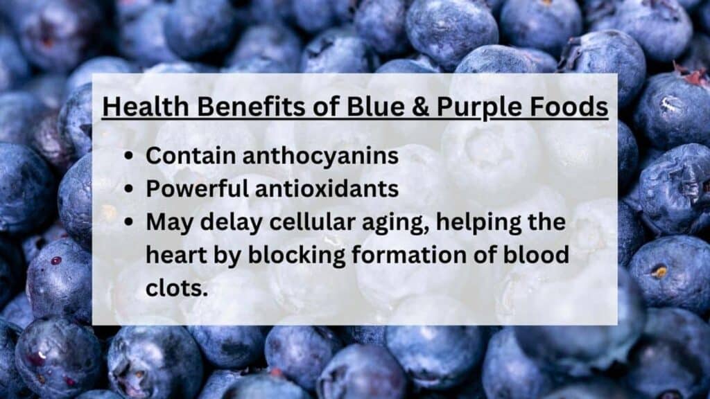 blue and purple foods..