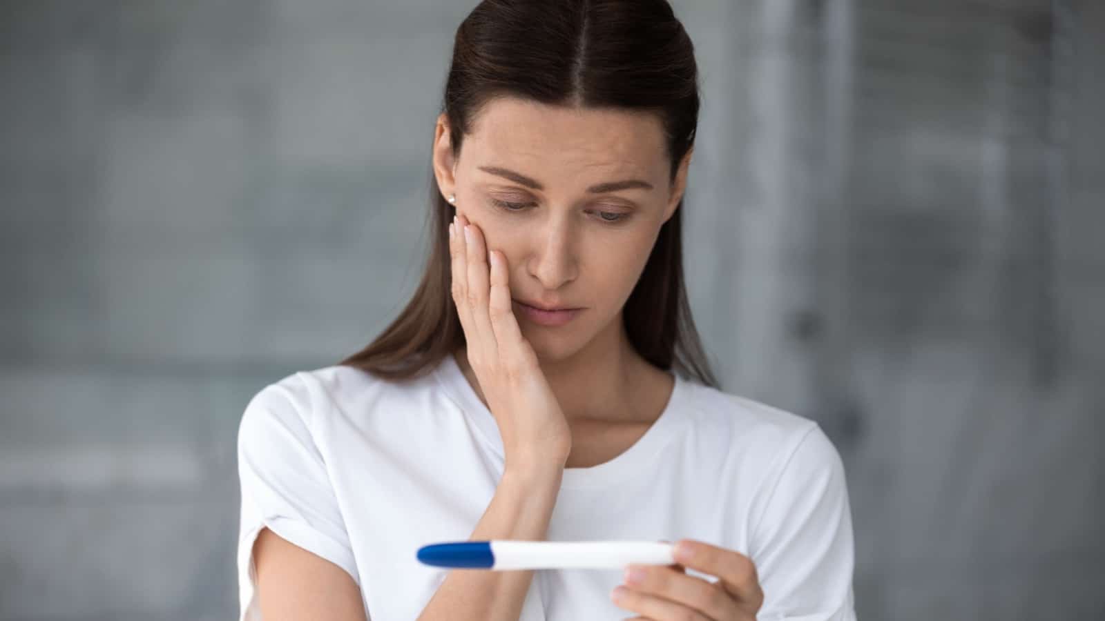Surprise pregnancy test.