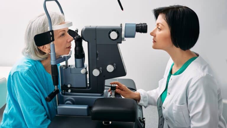 eye exam.