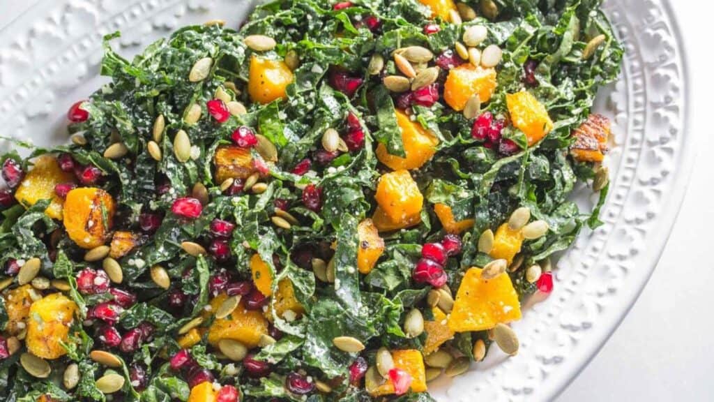 kale-salad-with-butternut-squash-and-pomegranate.