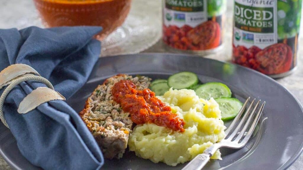 Turkey meatloaf.