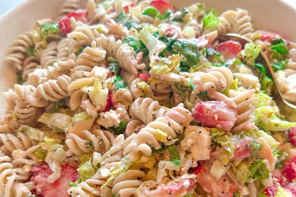 strawberry-feta-pasta-salad-in-white-bowl-horizontal-image.