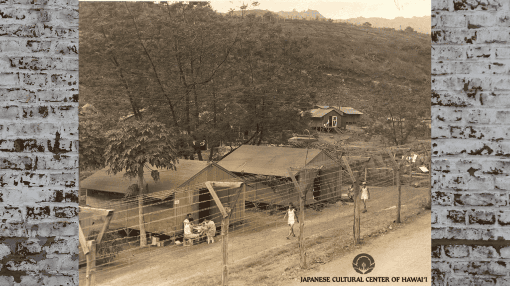 Interment camp.
