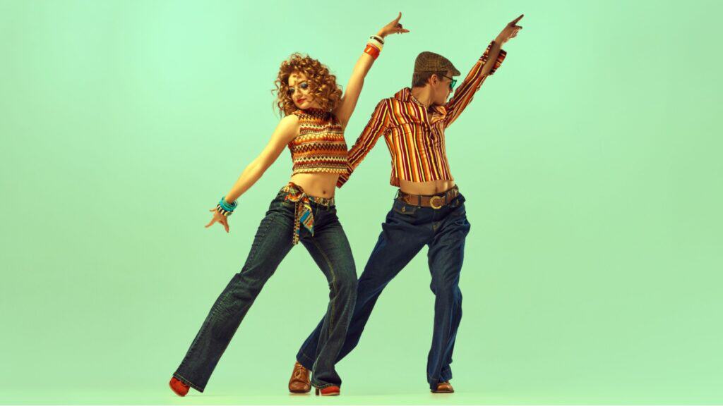 1980s dancers.