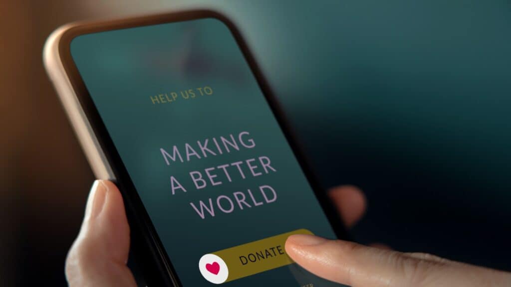 Donate. Charity. 