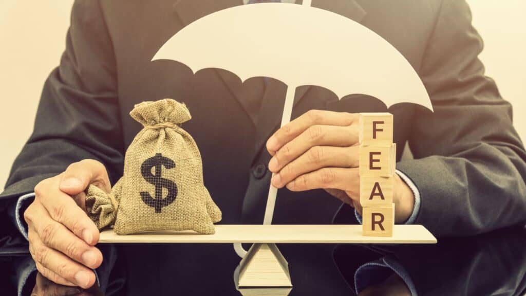 Fear of losing money.