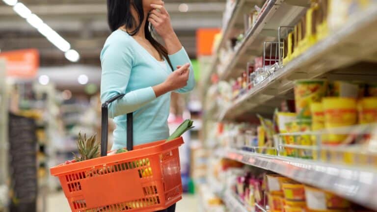 Grocery shopping.
