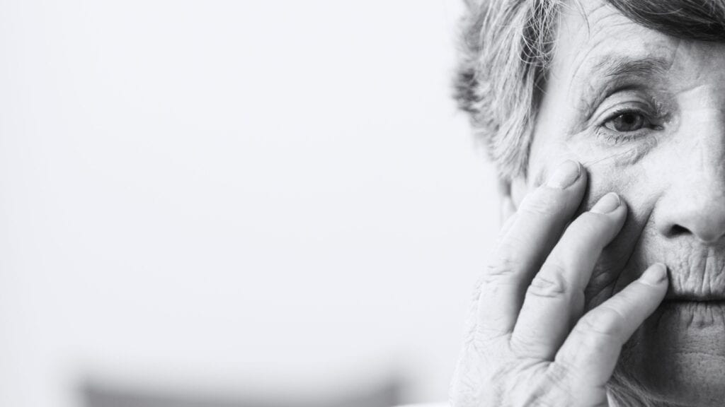 Older woman.
