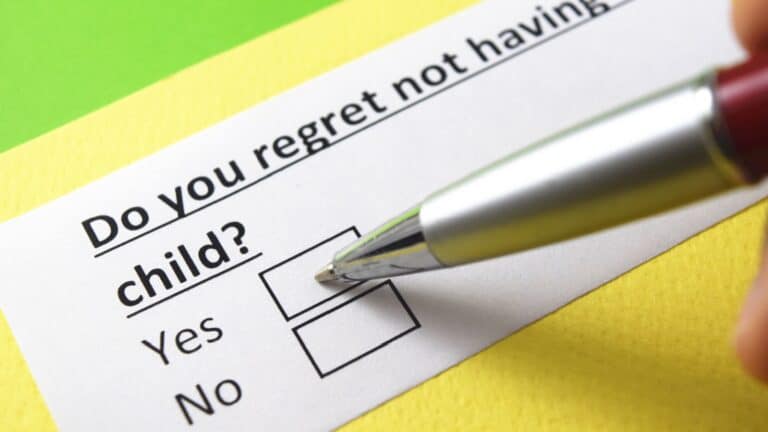 Regret Not having kids.