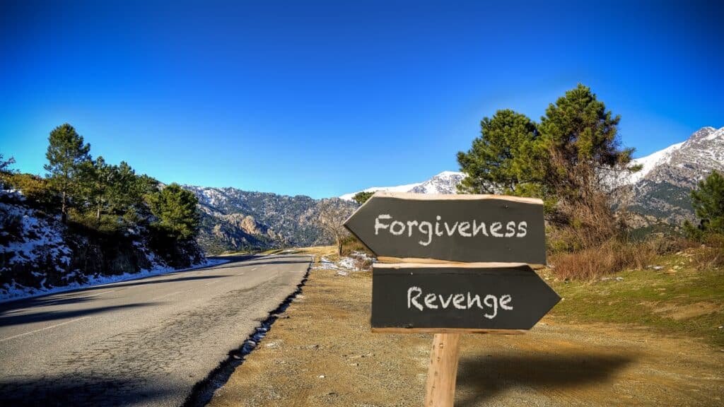 Revenge. Forgiveness. 