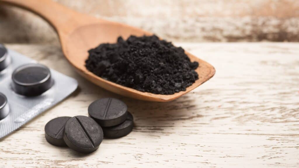 activated charcoal. 
