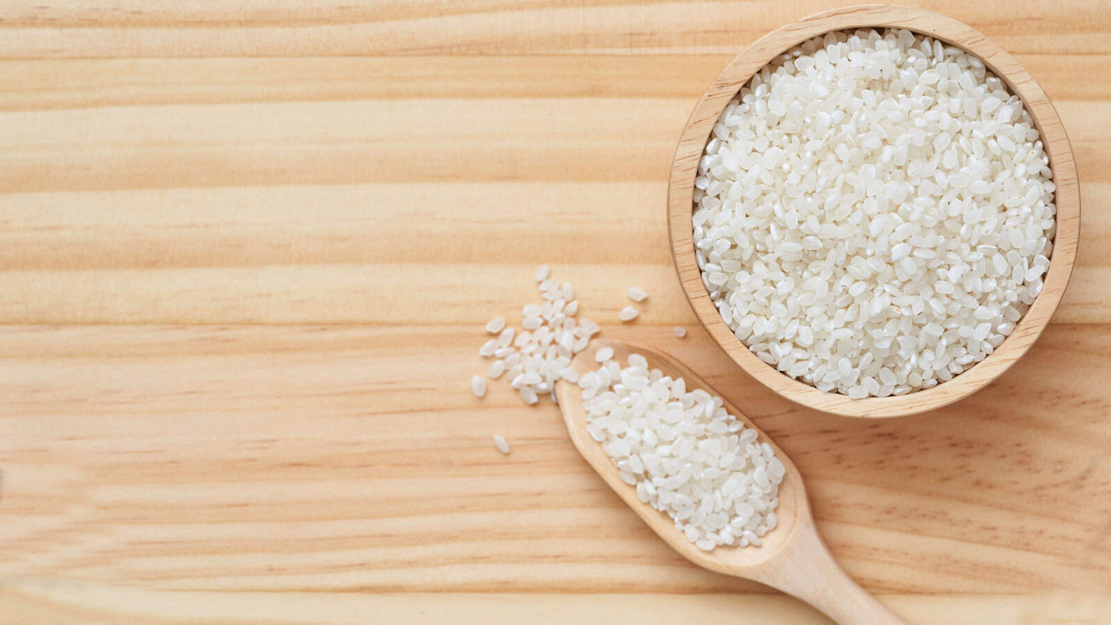 raw rice.