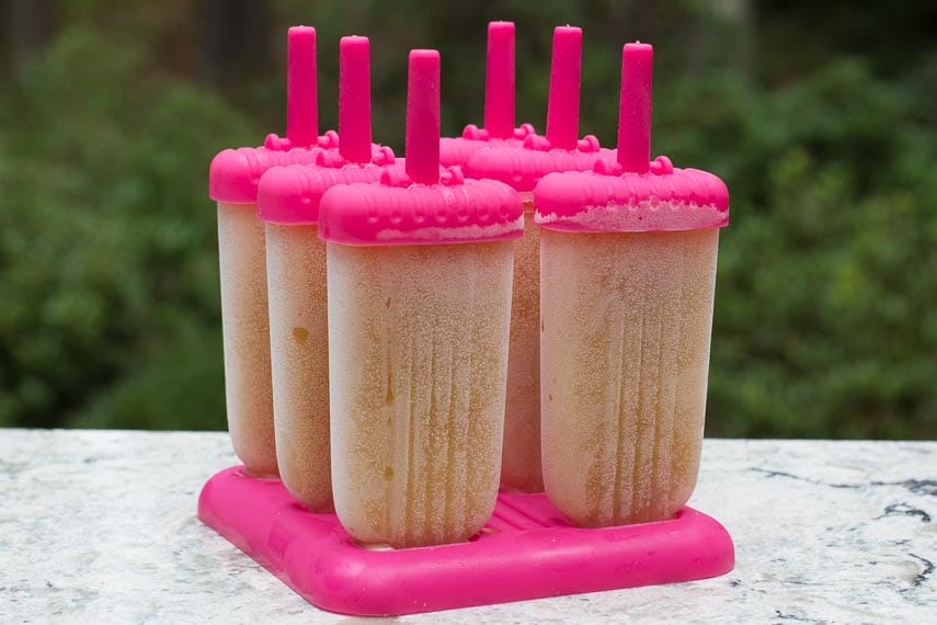 Lemonade iced tea pops.