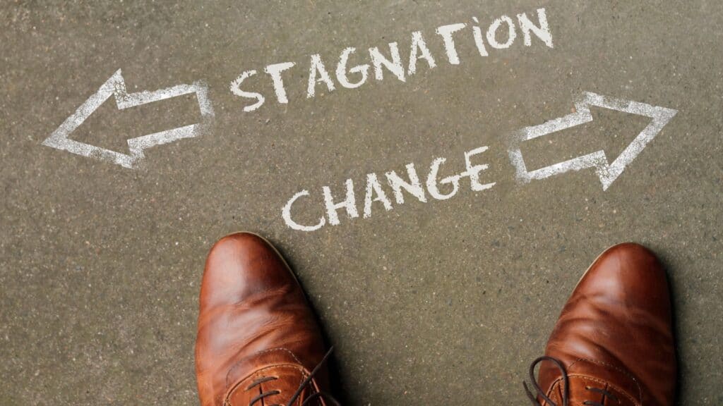 stagnation.
