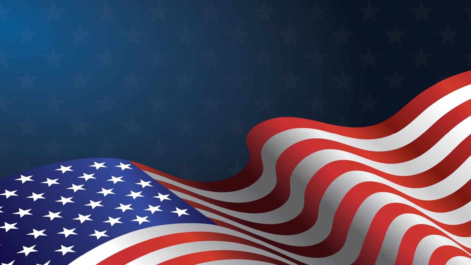 Graphic of flag.