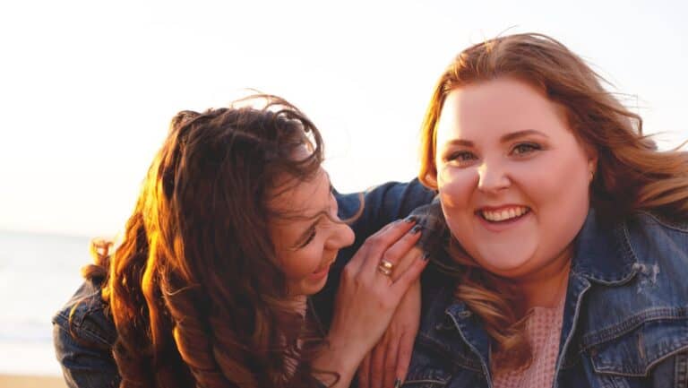 Friends. fat heavy women.