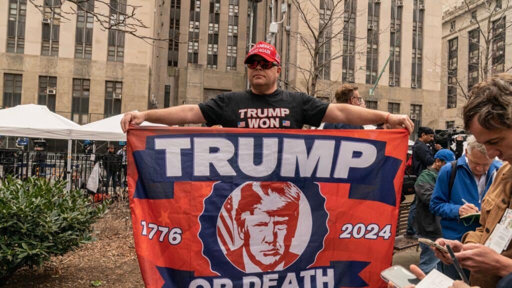 Trump supporters.