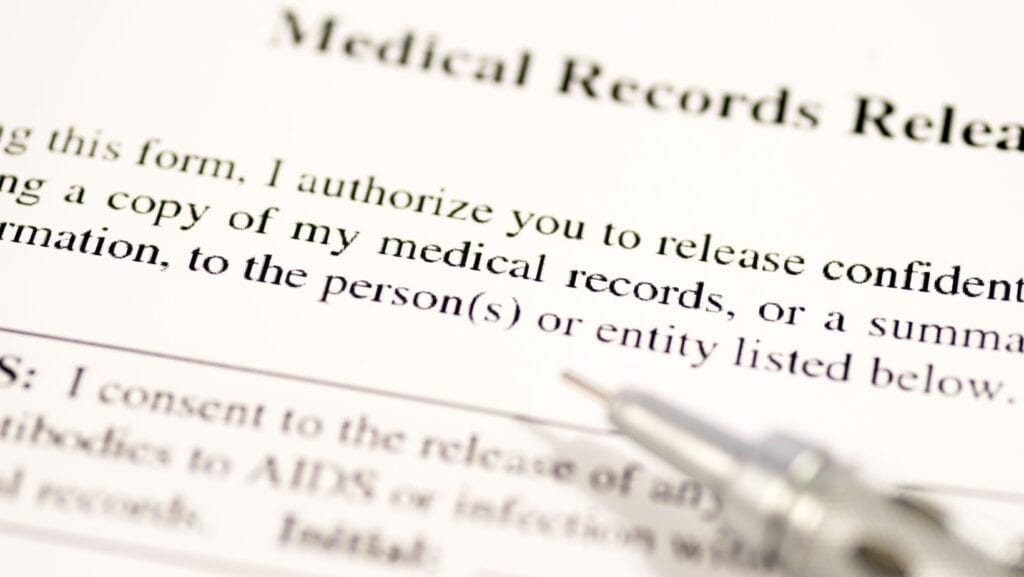 Medical records. 