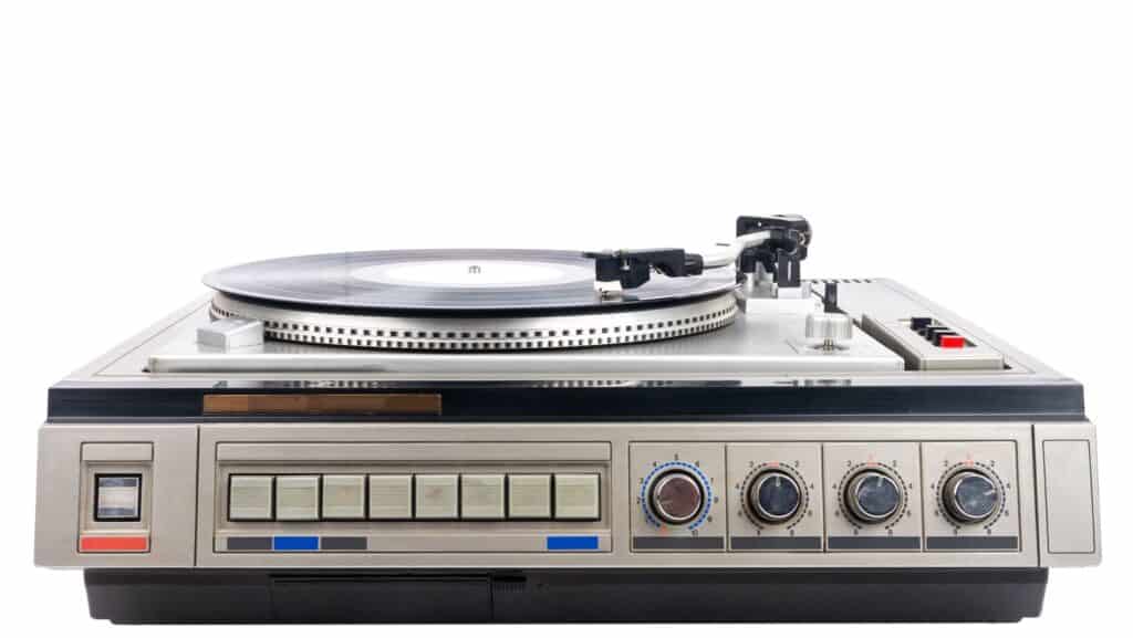 Vinyl record. 
