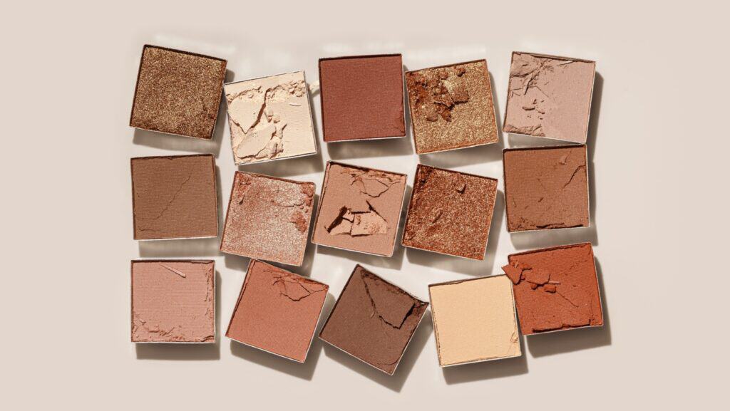 broken makeup.