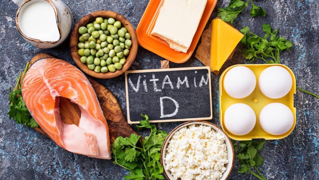 Vitamin D food.