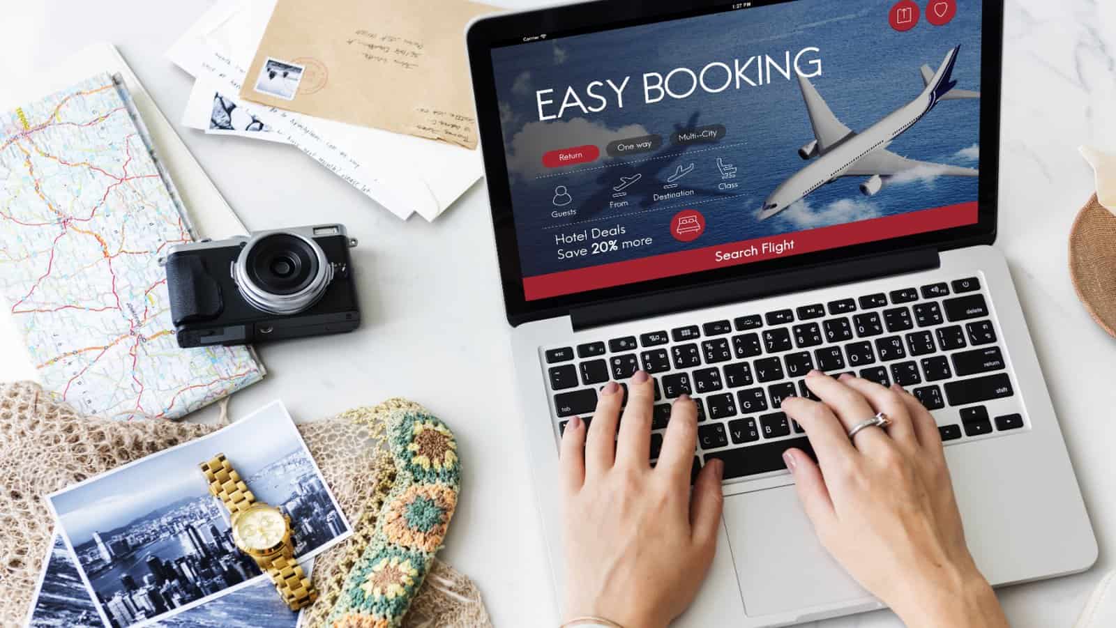 booking flight.
