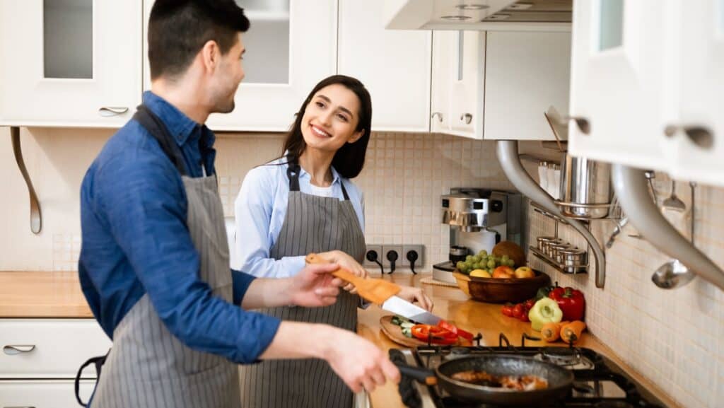 cooking with gas.