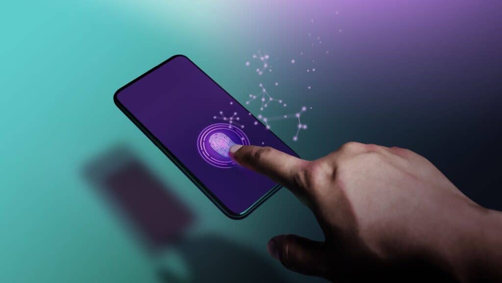 fingerprint security. 
