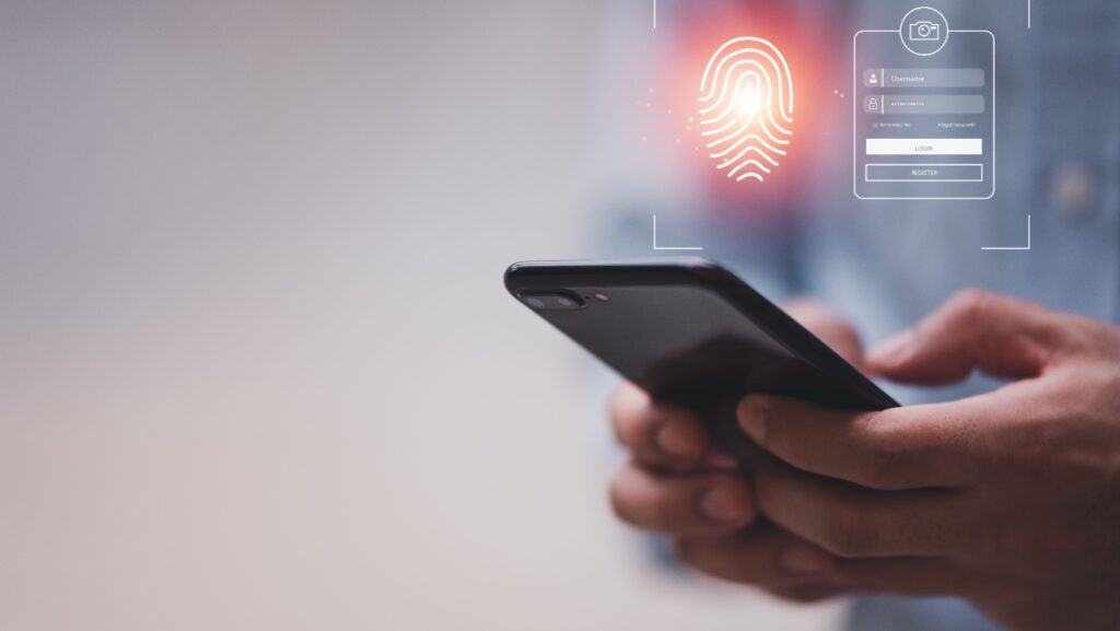 fingerprint security. 