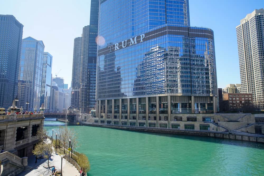 Chicago,,Il,,Usa,-,April,15,,2016:,Trump,International,Hotel