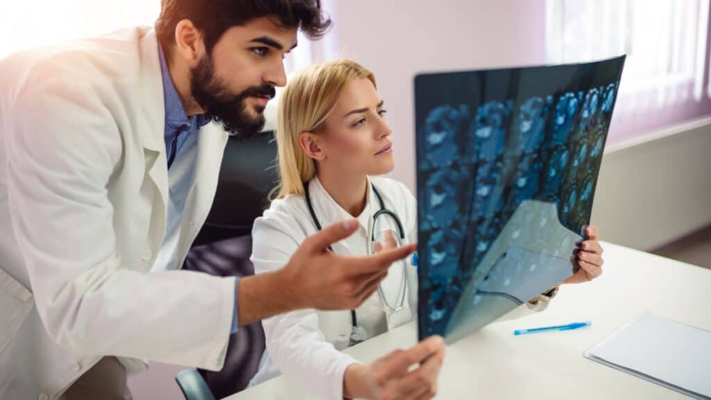 Doctors and Xray. 