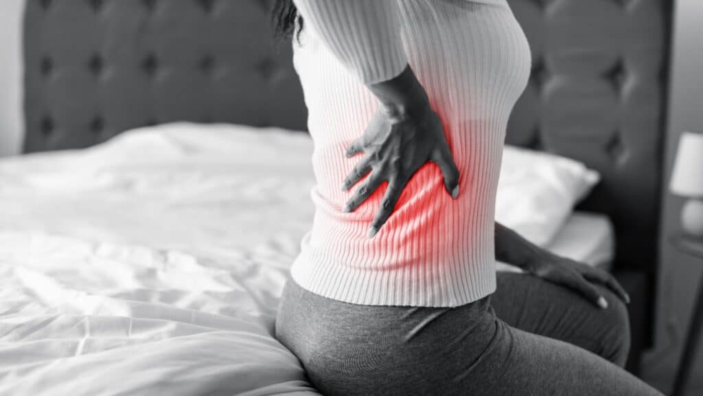 Kidney pain.
