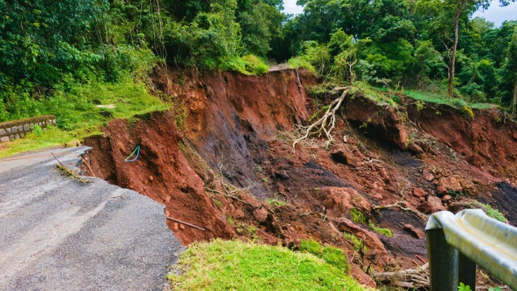 Landslide. 