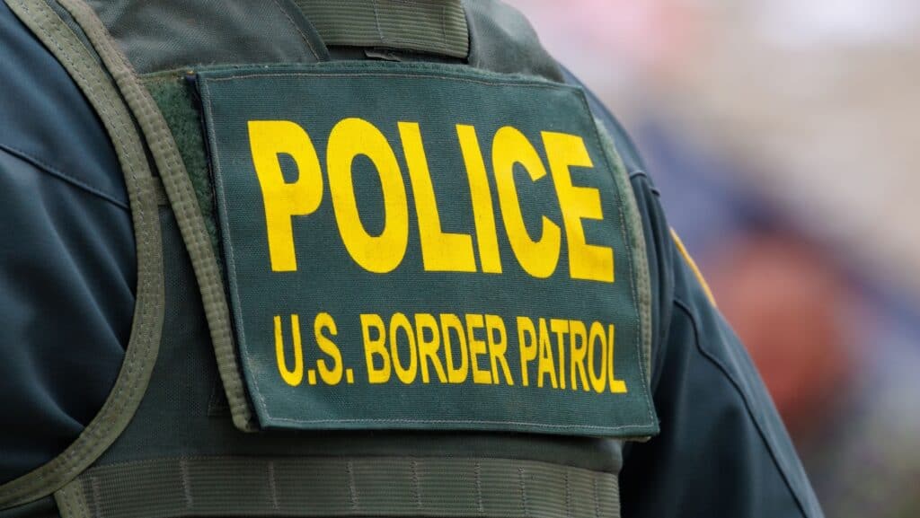 Police border patrol.