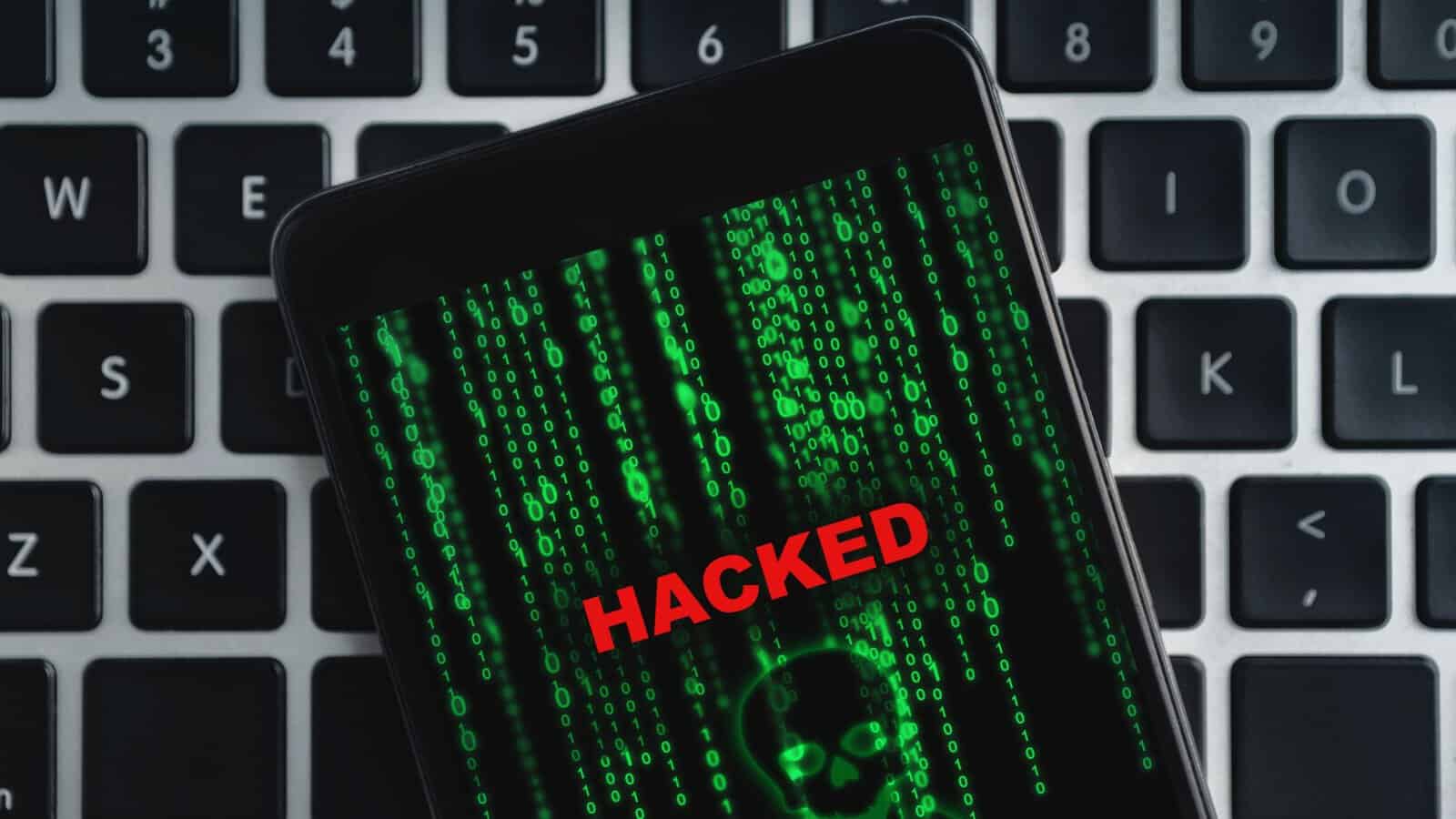 hacked cell phone