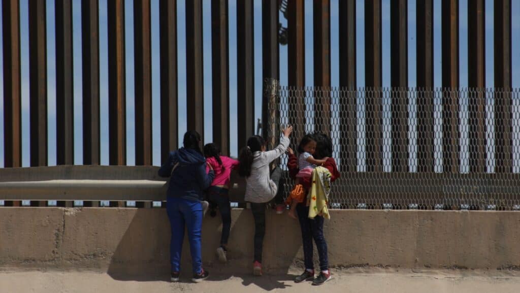 migrants at border.