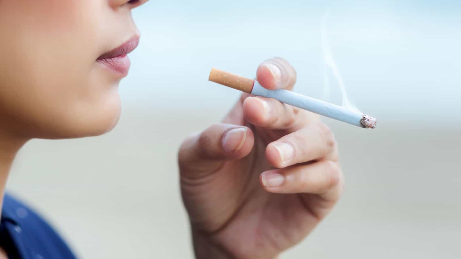 smoking.