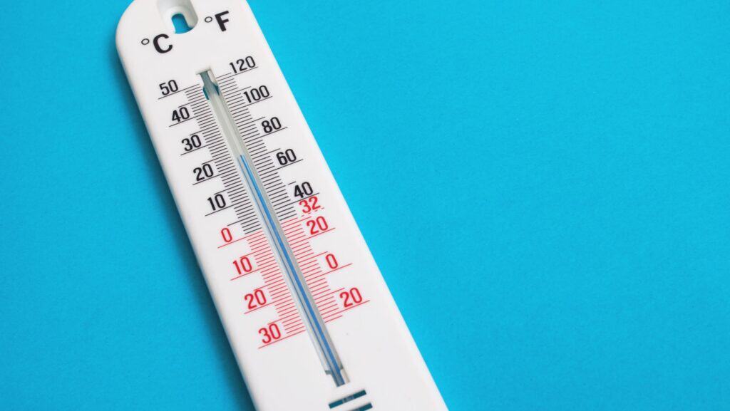 thermometer. 