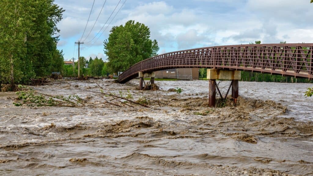 Flooding.
