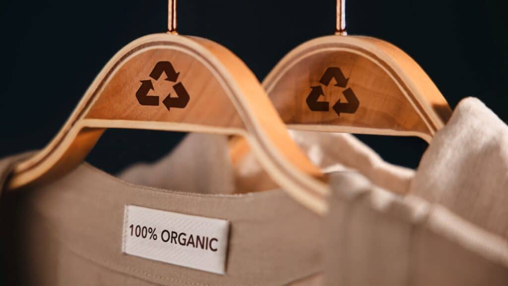 Organic cotton clothes.